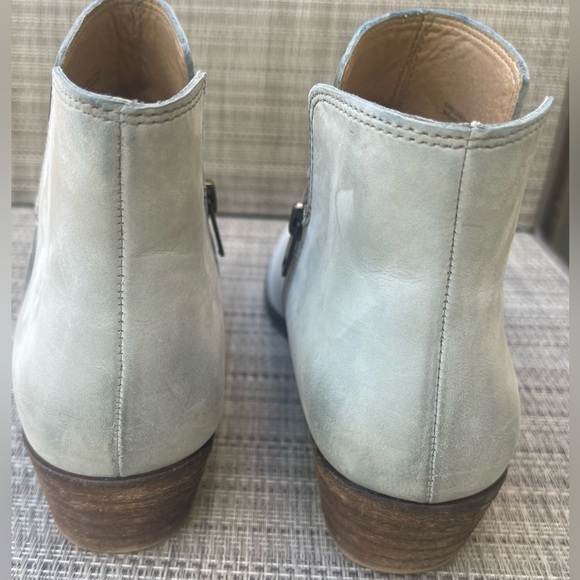 Splendid Fine Leather Suede Hamptyn Boots Sky Blue Grey Sz 9 - Picture 2 of 9